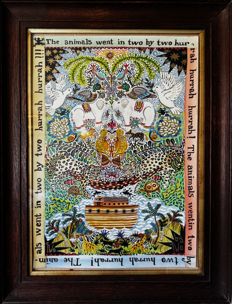 Noah's Dream, original artwork by Katie Kingsley